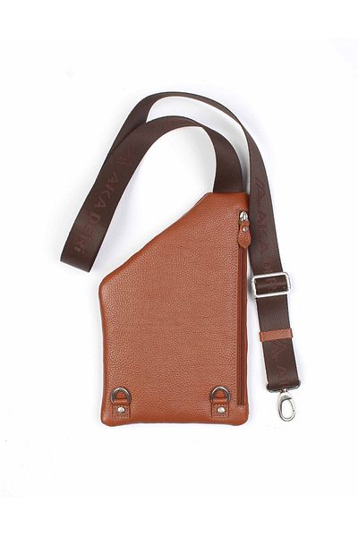 Aka Leather Tan Shoulder Bag 119 6