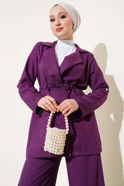VOLT CLOTHİNG Set jachetă de damă din in