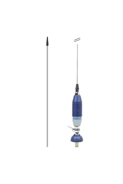 Sirio CB antenna Sirio SUPER 9 with butterfly, length 155 cm, 27 - 28.5 MHz, 250W