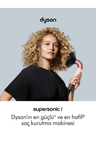 DYSON Supersonic r™ saç kurutma makinesi Kıvırcık+Bukleli (Ceramic Pink)