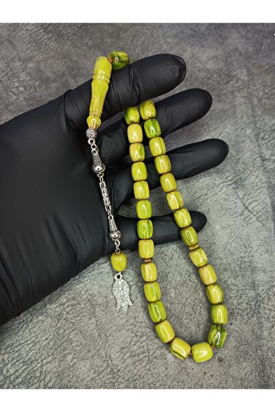 Mos Tespih Capsula Moire High End Strapping Amber Tasbih