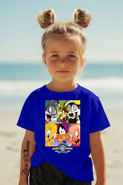 New Shine TRIOC PENTRU COPII IMPRIMAT LOONEY TUNES