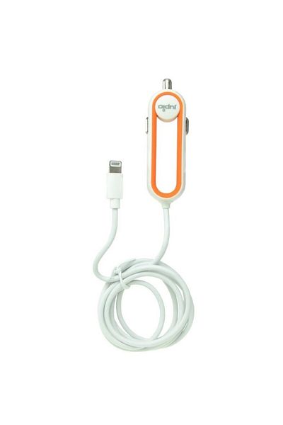 Jupio Incarcator Auto Lightning, pentru dispozitive Apple, Jupio, 1m, Alb
