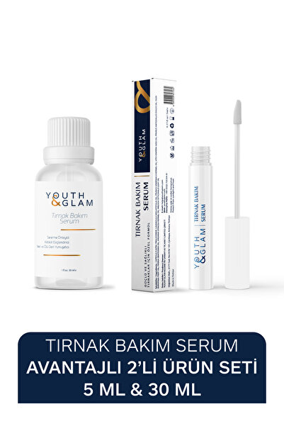 YOUTH&GLAM Tırnak Bakım Seti (5 ml + 30 ml)