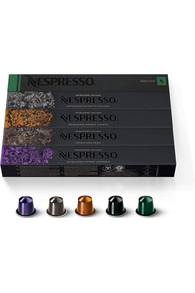 Nespresso كبسولات (عبوة من 50)