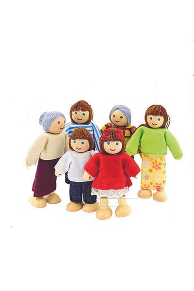TİME Fabric Family Doll Set