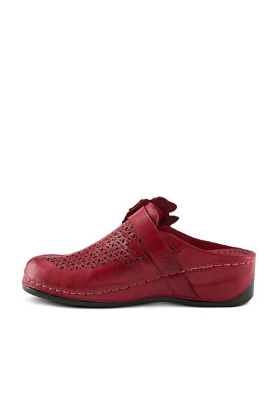 İNZE AYAKKABI Genuine Leather Slippers - Model Name: Citrine