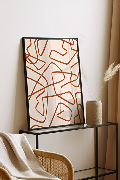 Basquiart Poster din seria Bohemian cu ramă neagră, numărul picturii: 158