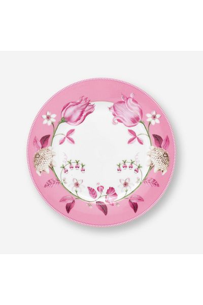 Pip Studio Jolie Pink Porcelain Breakfast Plate 23 cm