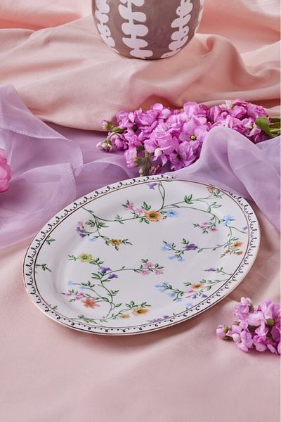 Karaca Minton Boat Plate 35 cm