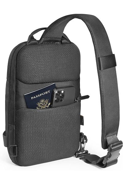 Tomtoc Navigator-T24 11 inch Sling 5L Crossbody Chest Shoulder Bag Slim Lightweight Daypack for Daily Use
