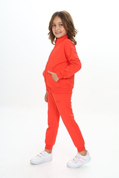 Toontoy Girl's Cool Style Printed Tracksuit Set