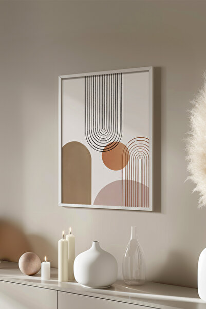 Basquiart Poster cu ramă albă din seria Bohemian, Nr. tablou: 26