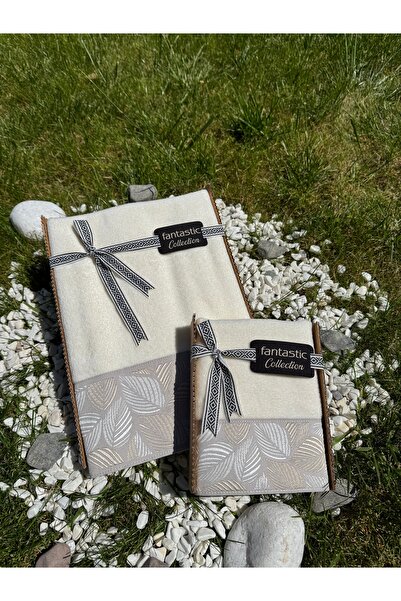 Fantastic Collection Спеціальний набір подарункових рушників з бордюром і візерунком у вигляді листя