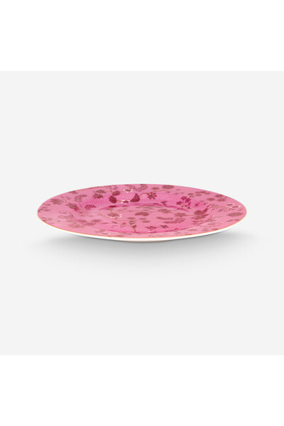 Pip Studio Jolie Pembe Porselen Pasta Tabağı 17 Cm