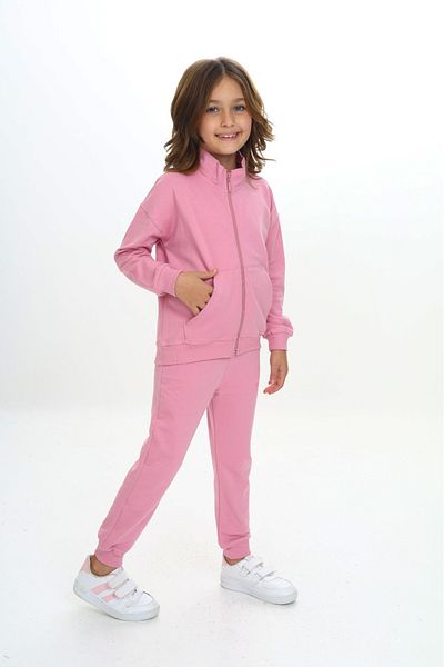 Toontoy Girl's Cool Style Printed Tracksuit Set
