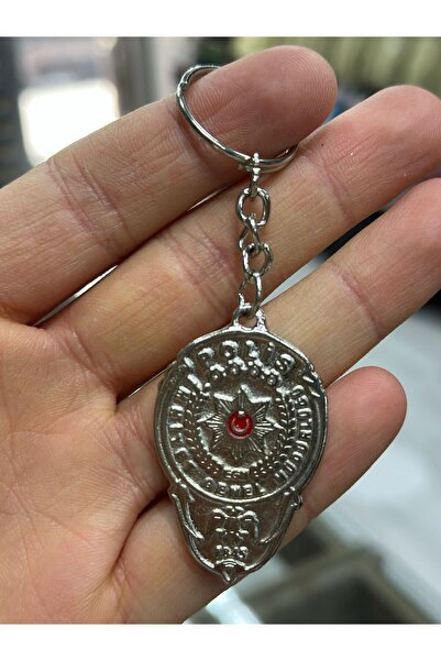 KOMANDO PAZARI Metal Stainless Keyring