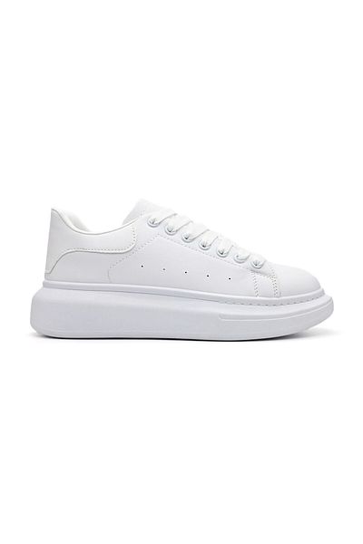 Tmall Men's sports shoes, Made of eco-leather, B4019, White