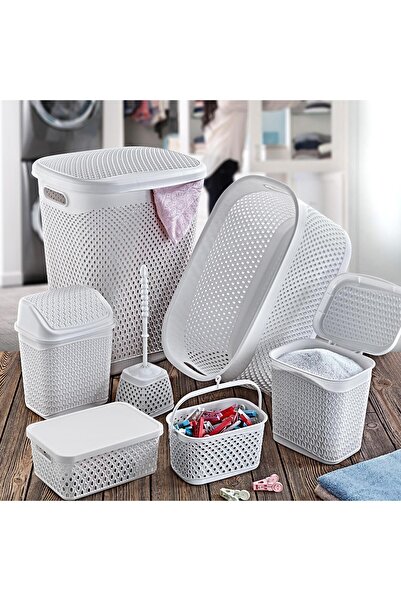 Smartware Katre 7 Parça Beyaz Çeyiz Seti