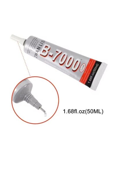 Genel Markalar Zhanlida B7000 50ml Dokunmatik Ekran Yapıştırıcısı Şeffaf Yapıştırıcı
