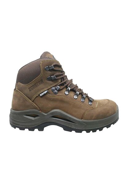 Scooter G1219co Crazy Olive Γυναικείες Crazy Leather Αδιάβροχες Μπότες