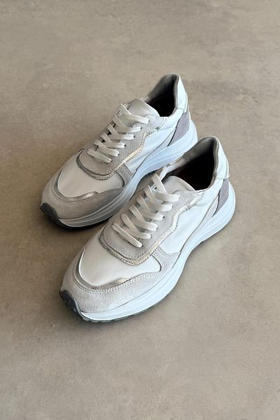 nope21shoess Chello White Genuine Leather Sneaker