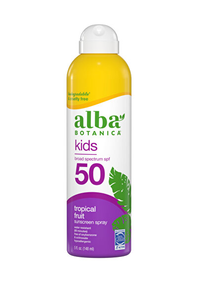 Alba Botanica Kids Tropical Fruit Güneş Koruyucu Sprey SPF 50 148 ml