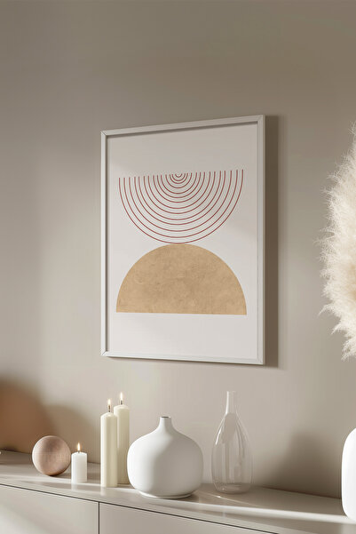 Basquiart Poster cu ramă albă din seria Bohemian, Tablou nr:7