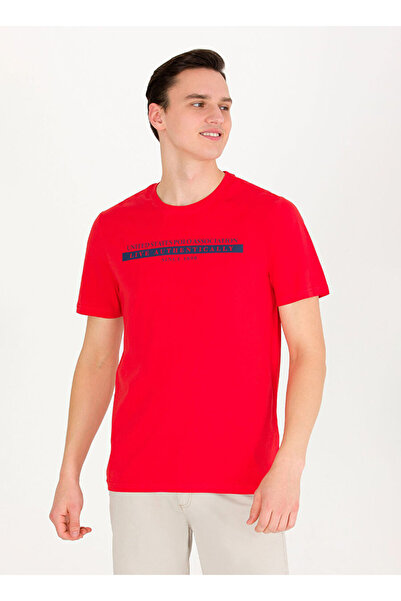 U.S. Polo Assn. Мъжка тениска Core Red 1573125