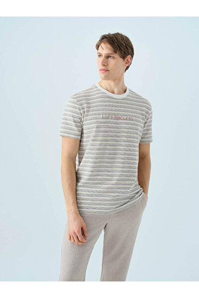 Loft Ανδρικό T-Shirt Ecru LF2038537