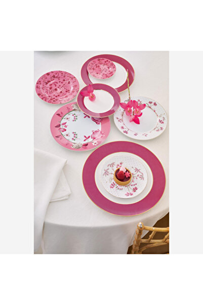 Pip Studio Jolie Pembe Porselen Petit Four Tabağı 12 Cm