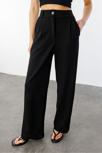 GENIUS STORE Γυναικείο Oversize Παντελόνι Palazzo PANTALON-001