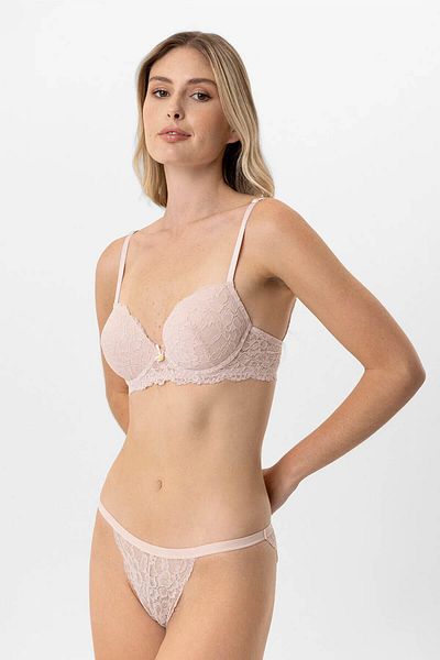 Pierre Cardin Set sutien cu dantelă acoperită pe spate