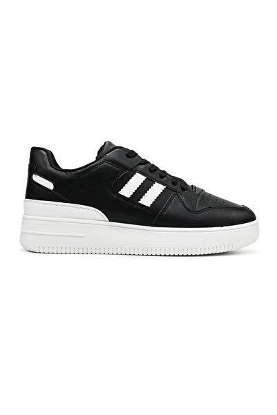 Tmall Pantofi sport de barbati,Din piele ecologica,B4022,Negru cu Alb