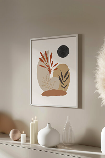 Basquiart Poster cu ramă albă din seria Bohemian, Tablou nr:15