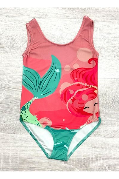 ANGELOS GIRLS Girl's Visual Printed One Piece Swimsuit 3-10 Years 12213