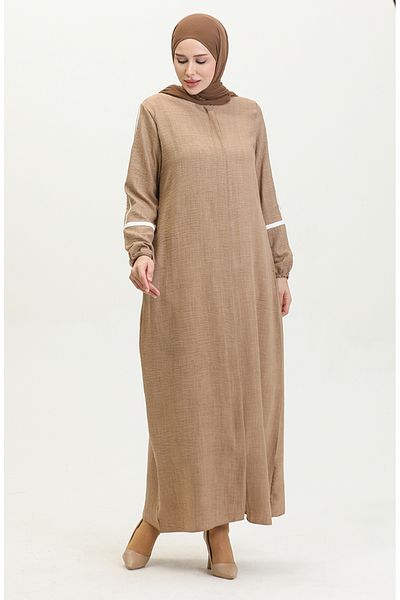 sefamerve Mink Ferace - 24018-02 Model, με λεπτομέρεια εκτύπωσης