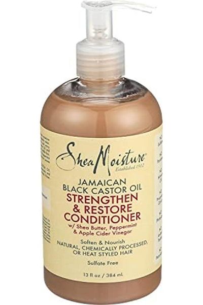Shea Moisture Jamaican Black Castor Oil Strengthen & Restore Conditioner, 13 Oz
