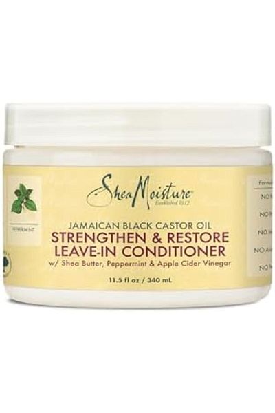 Shea Moisture Jamaican Black Castor Oil Leave In Conditioner For Damaged Hair