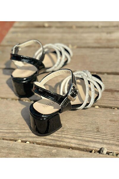 Surpie Shoes Çocuk Topuklu Ayakkabı, Çocuk Kısa Topuklu Ayakkabı, Çocuk Abiye Ayakkabı