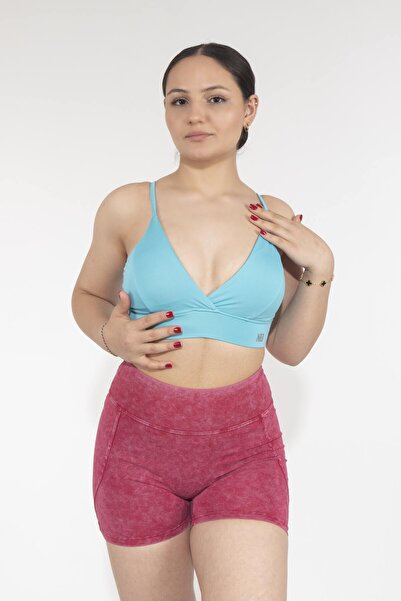 NTB Nature The Brand Спортивний бюстгальтер з швами та декольте, що підтягує ...