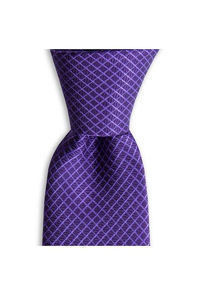 1001 Kravat Purple Patterned 8 cm Wide Tie