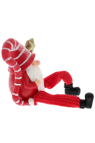 GiftExpress Red Leprechaun Figurine Knitted Legs