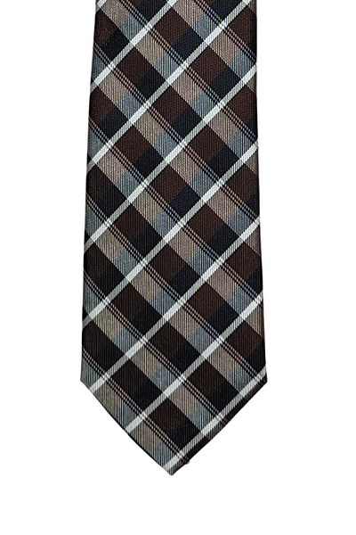 1001 Kravat Plaid Patterned Stylish Tie