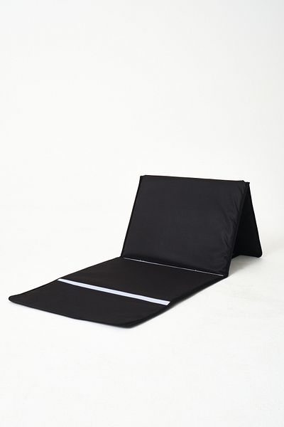 Kevin Tayamat, Foldable Backrest Sitting Rest Mat & Cushion, Prayer Rug