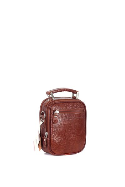 Aka Deri Shiny Tan - Leather Portfolio Bag 342