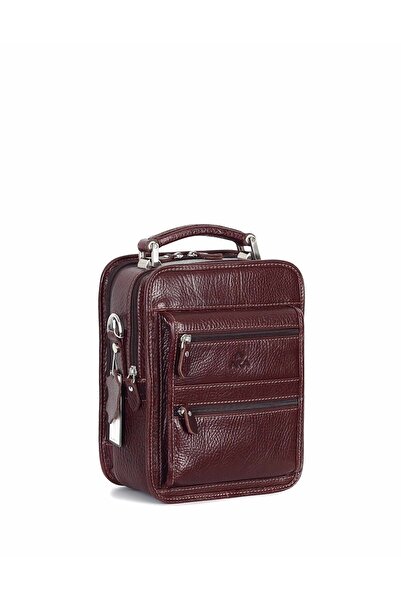 Aka Deri Bright Brown Leather Portfolio Bag 307