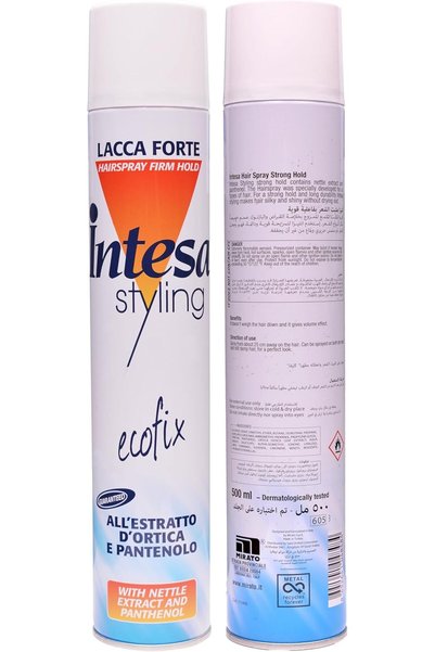 Intesa بخاخ تصفيف الشعر، 500 مل، بخاخ هواء مضغوط