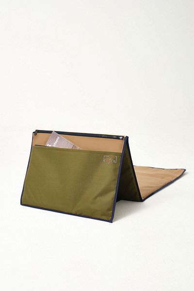 Kevin Tayamat, Foldable Backrest Sitting Rest Mat & Cushion, Prayer Rug