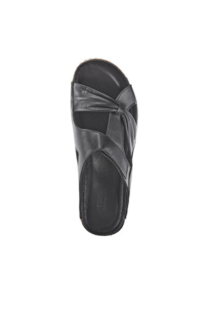 İNZE AYAKKABI Genuine Leather Slippers Model Name: Serra
